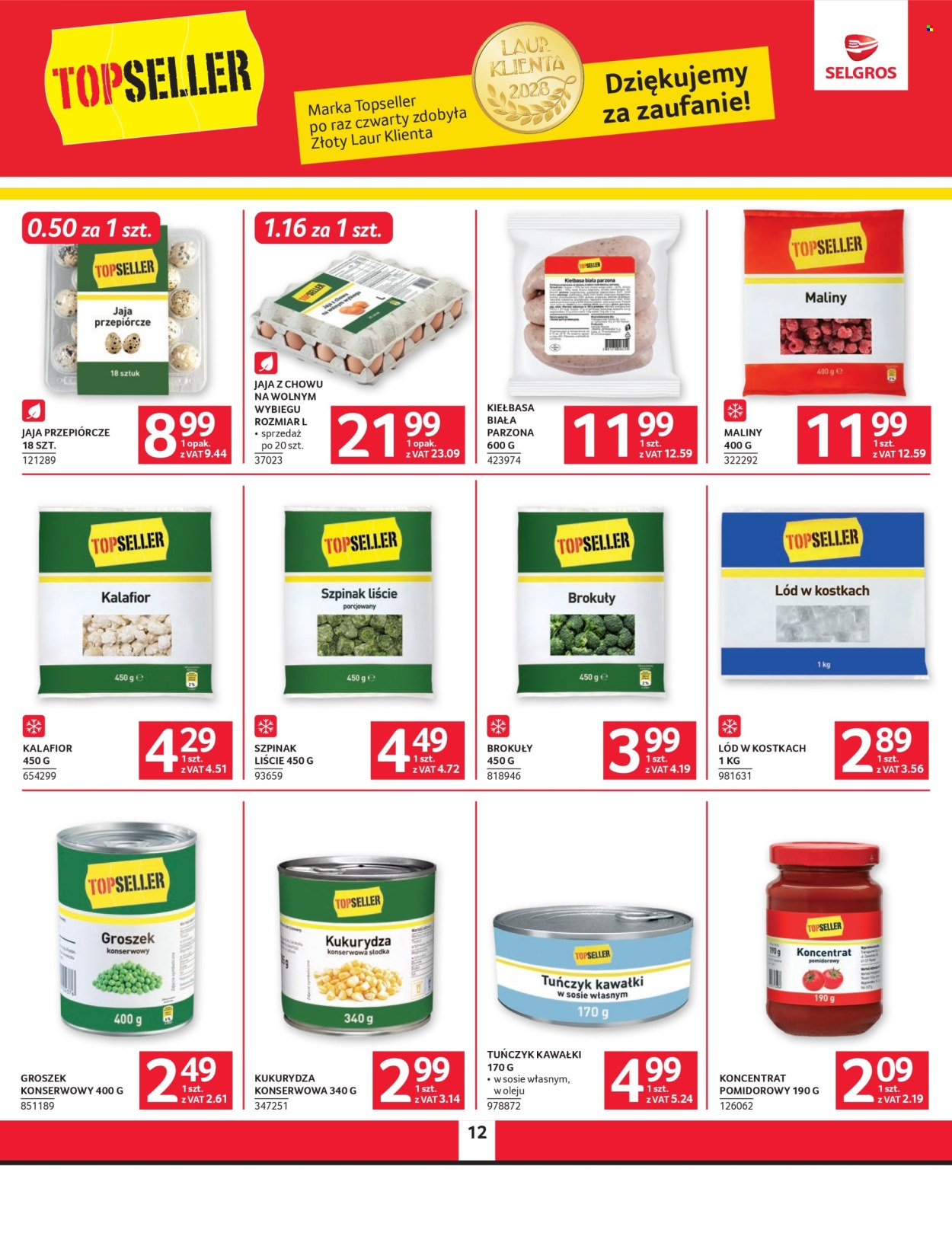 Gazetka Selgros - 30.07.2026 - 12.08.2026. Strona 12