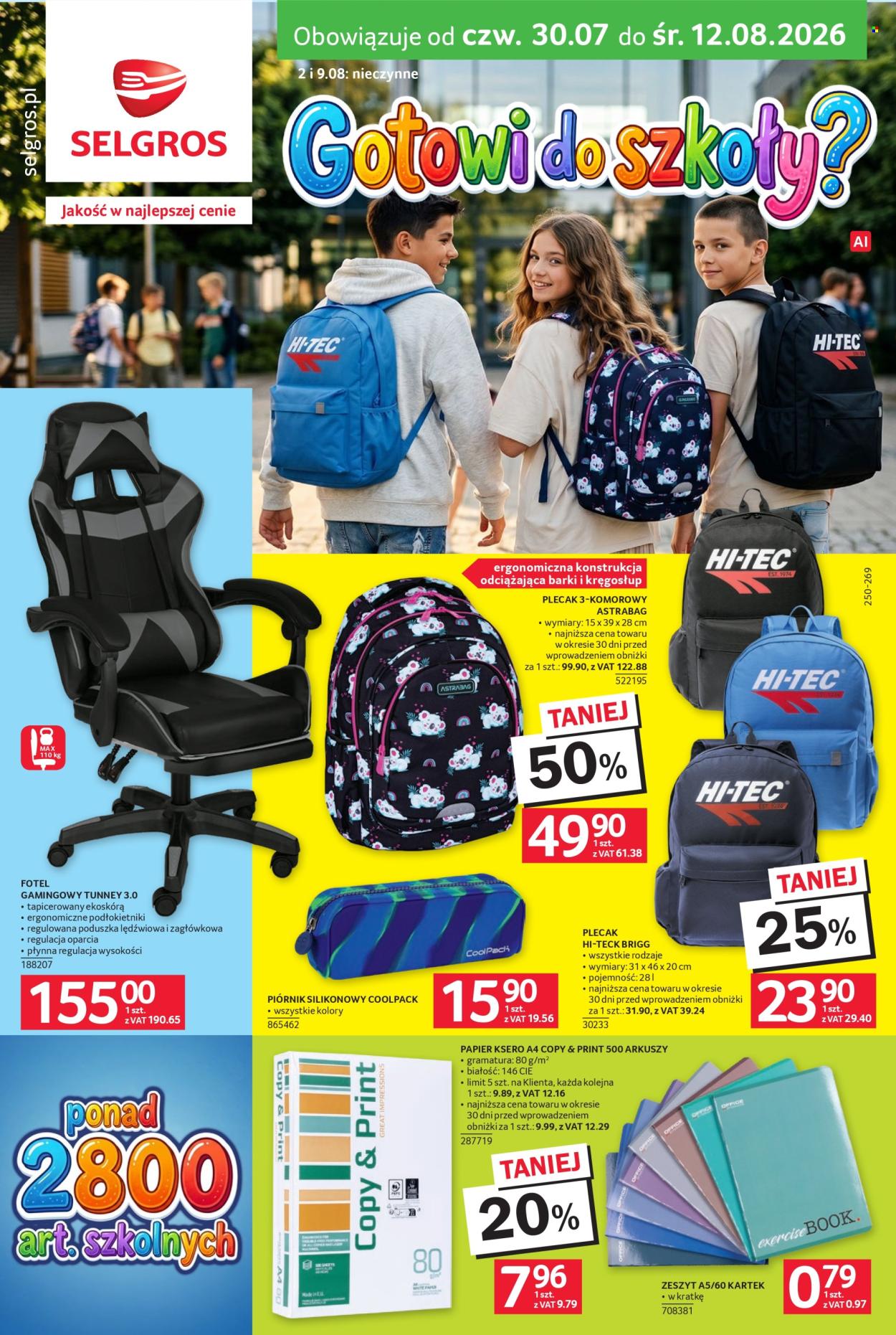 Gazetka Selgros - 30.07.2026 - 12.08.2026. Strona 1