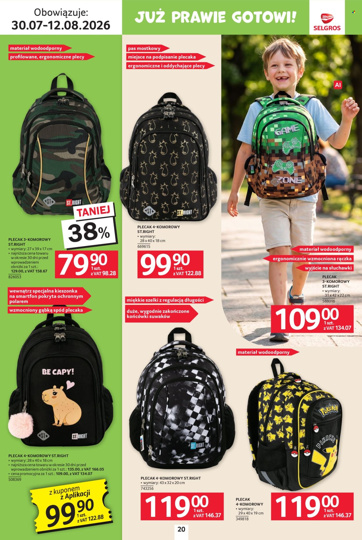 Gazetka Selgros - 30.07.2026 - 12.08.2026. Strona 20