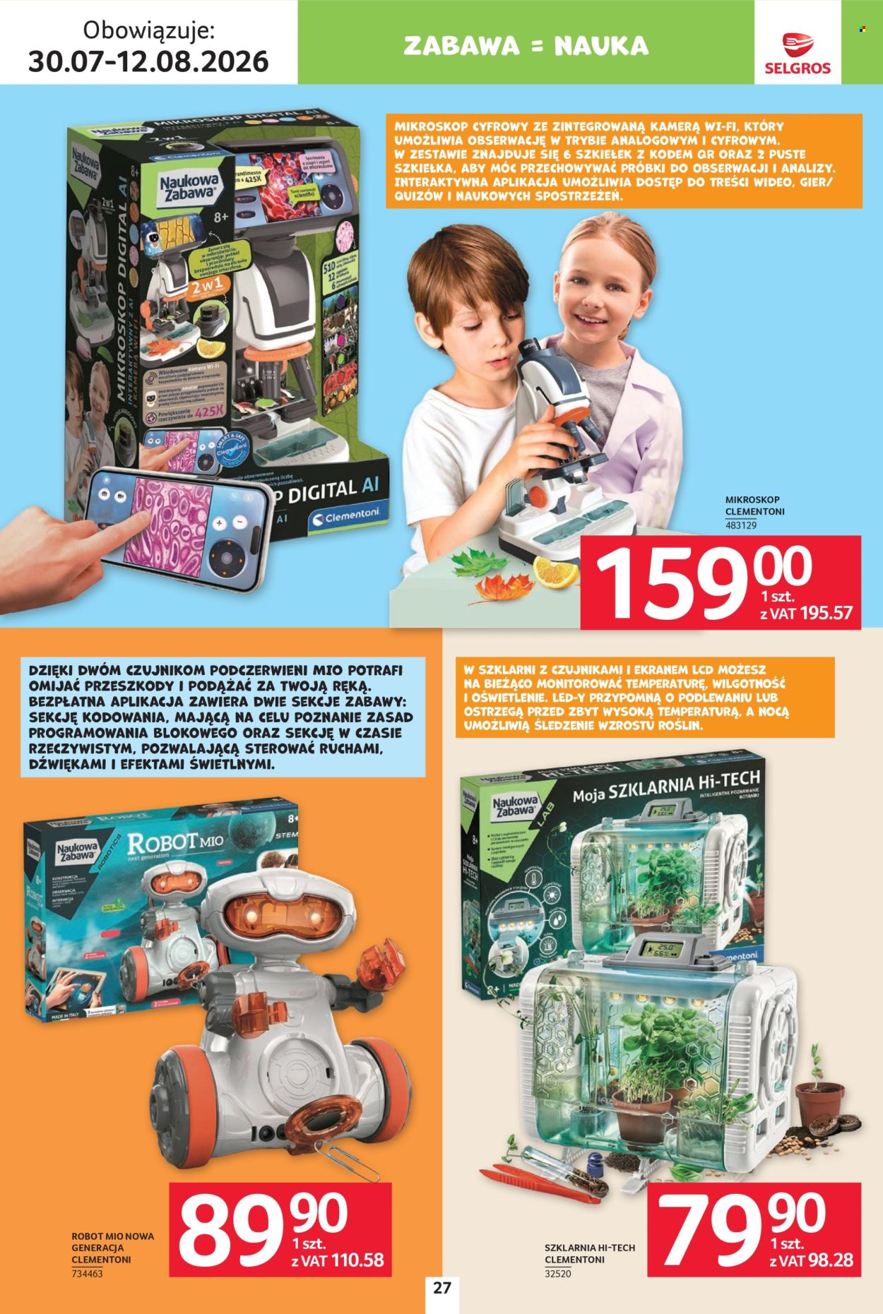 Gazetka Selgros - 30.07.2026 - 12.08.2026. Strona 27