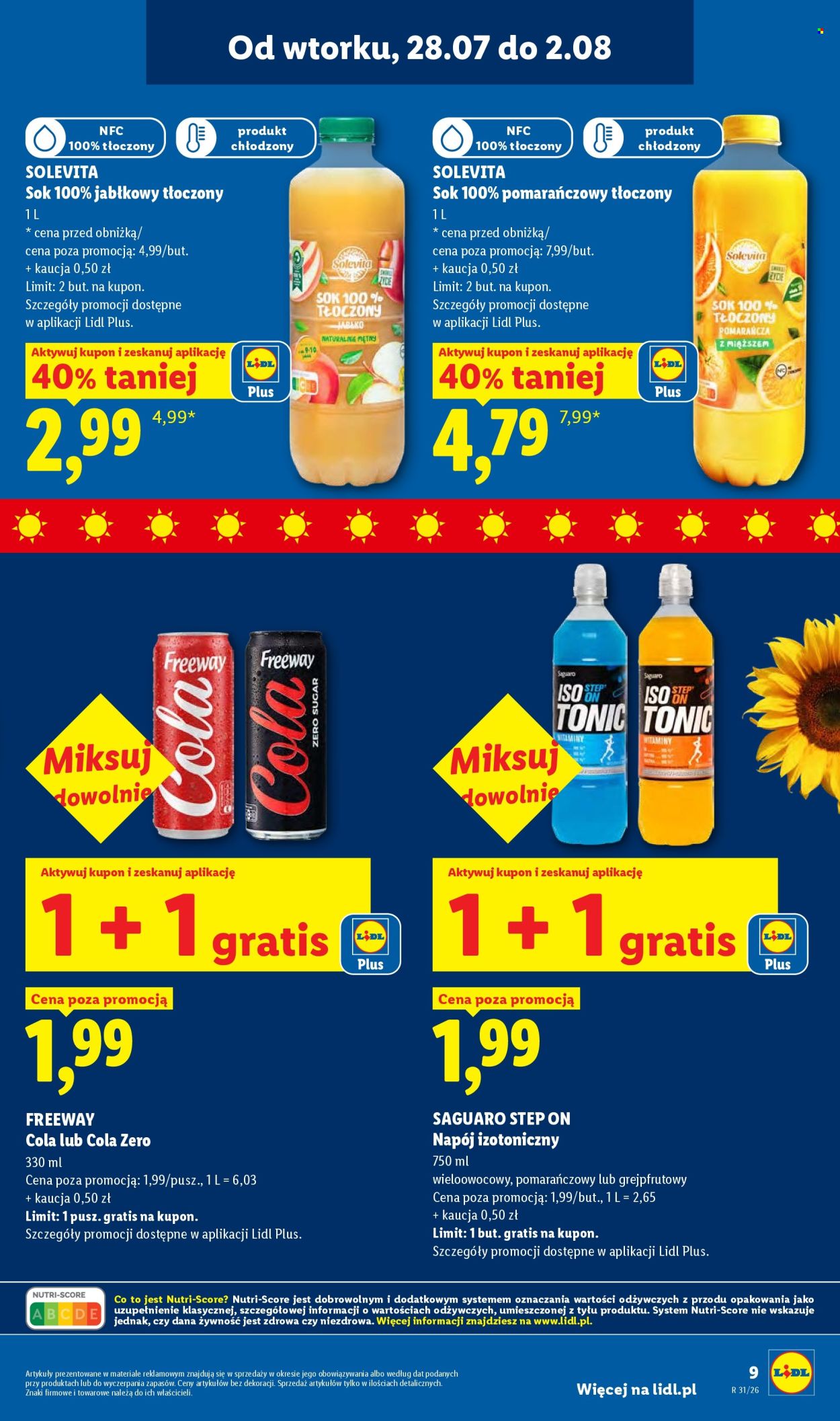 Leták Lidl. Strana 9