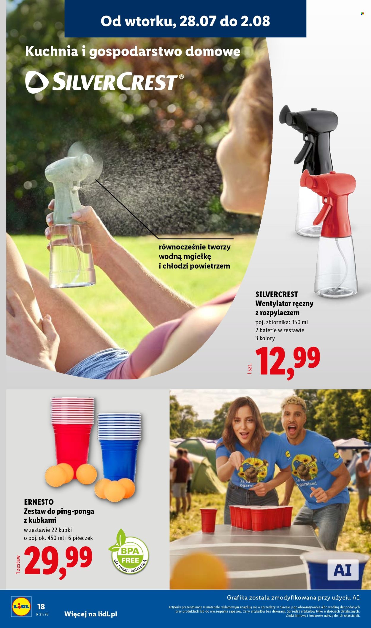 Leták Lidl. Strana 18