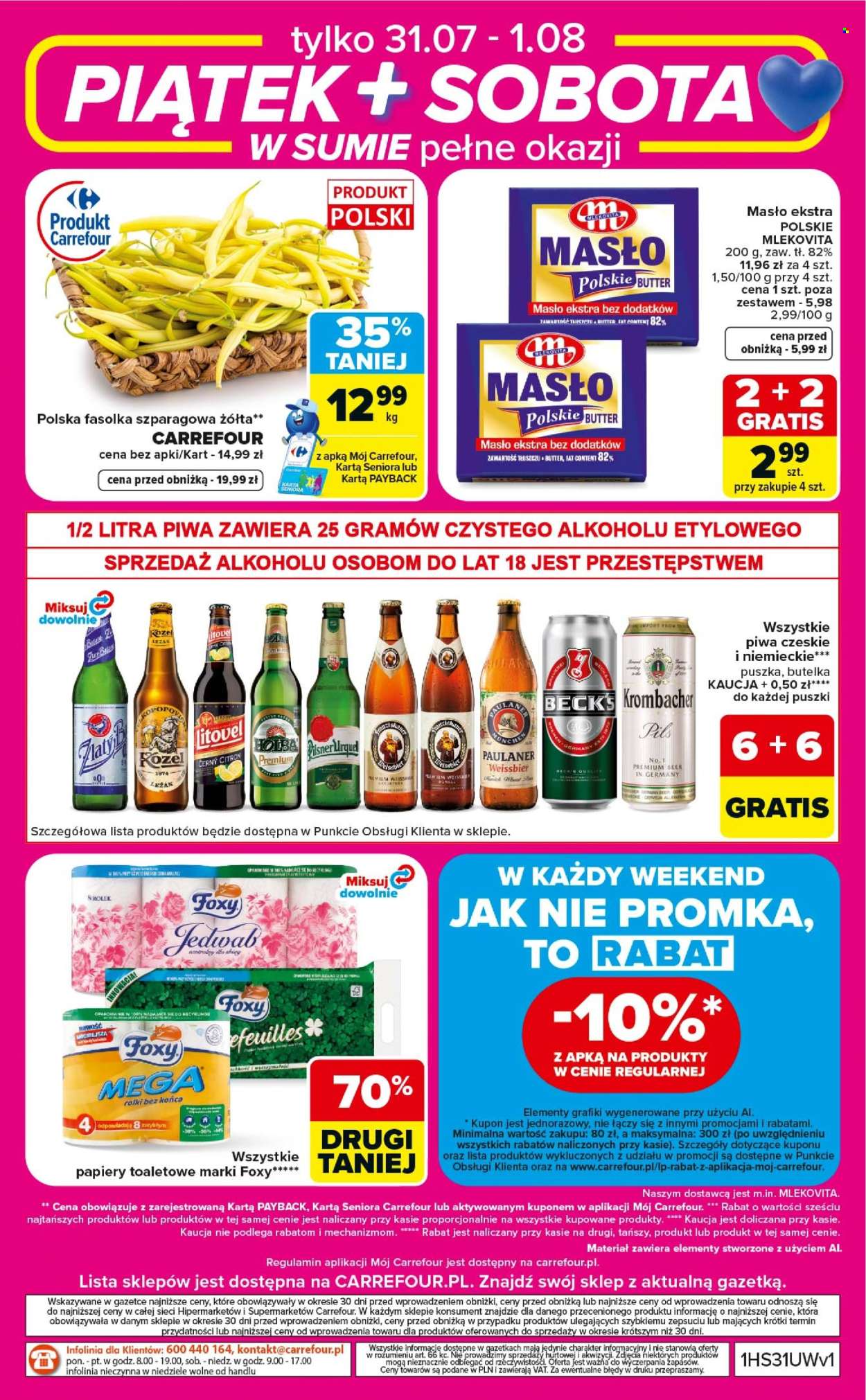 Leták Carrefour - 30.7.2026 - 1.8.2026. Strana 8