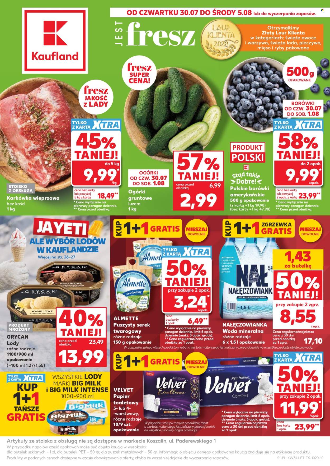 Gazetka Kaufland - 30.07.2026 - 5.08.2026. Strona 1