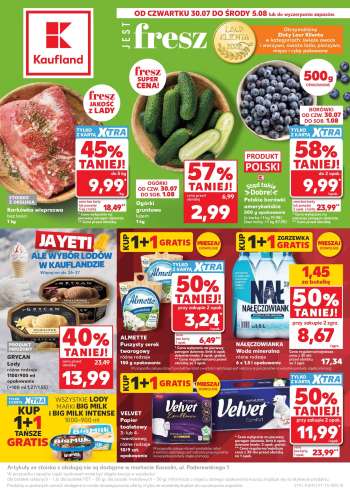 Gazetka Kaufland - 30.07.2026 - 5.08.2026.