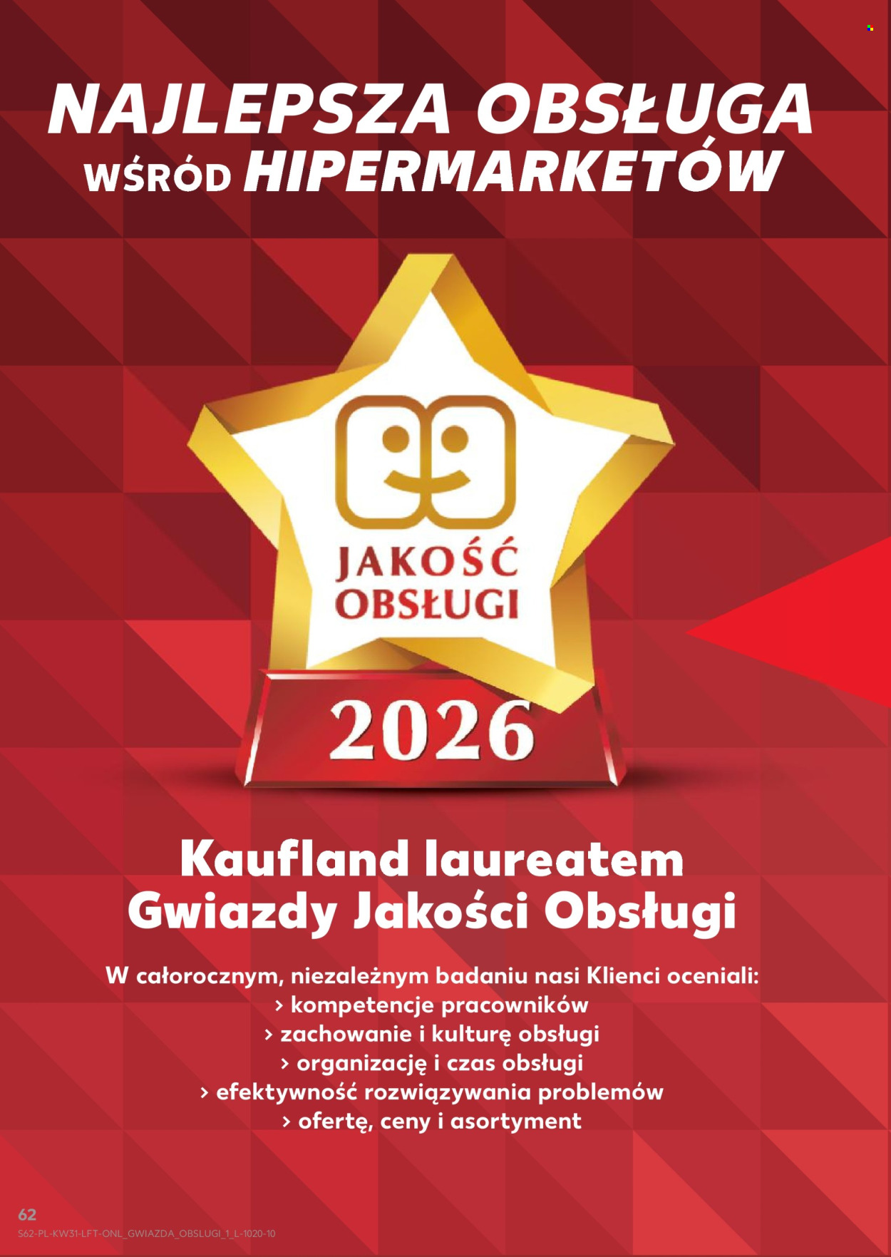 Gazetka Kaufland - 30.07.2026 - 5.08.2026. Strona 62