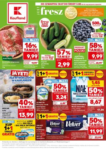 Gazetka Kaufland - 30.07.2026 - 5.08.2026.