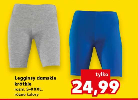 Legginsy damskie krótkie