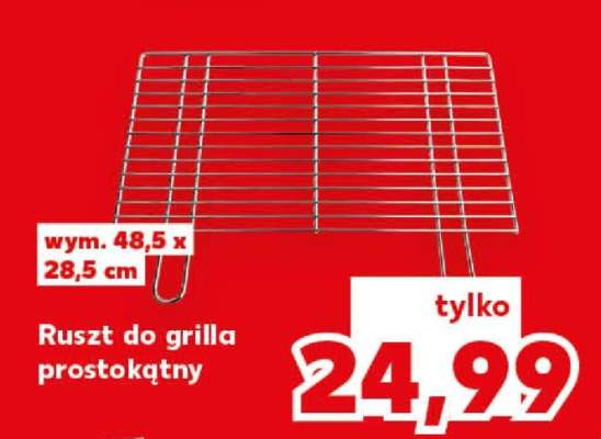 Ruszt do grilla prostokątny