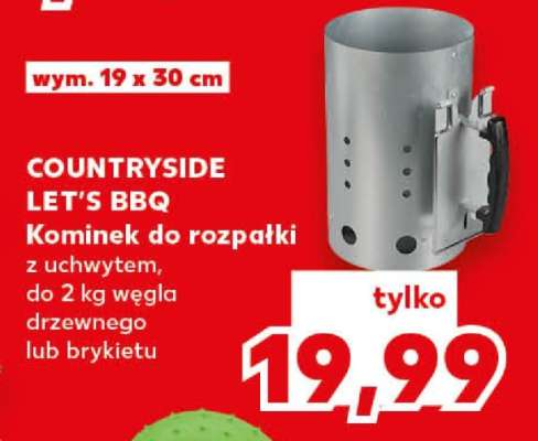 COUNTRYSIDE LET’S BBQ Kominek do rozpałki