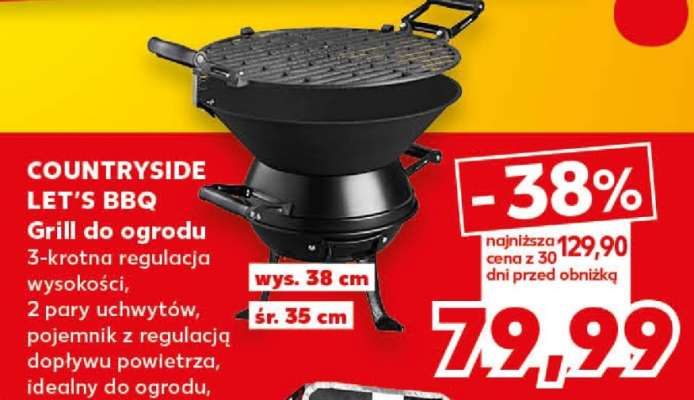 COUNTRYSIDE LET’S BBQ Grill do ogrodu