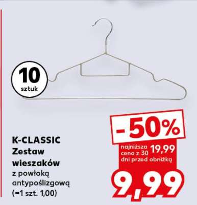 K-CLASSIC Zestaw wieszaków