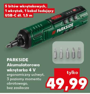 PARKSIDE Akumulatorowa wkrętarka, 4 V