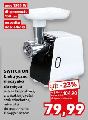 SWITCH ON Elektryczna maszynka do mięsa