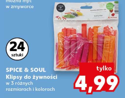 SPICE & SOUL Klipsy do żywności