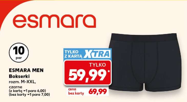 ESMARA MEN Bokserki
