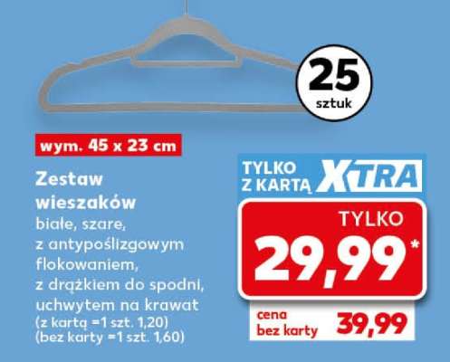 Zestaw wieszaków