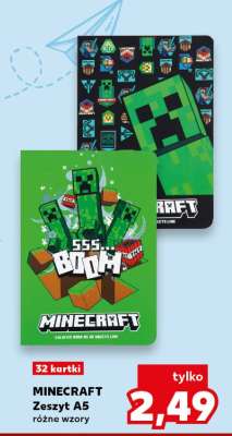 MINECRAFT Zeszyt A5