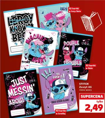 STITCH Zeszyt A5
