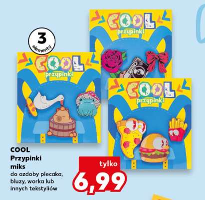 COOL Przypinki miks