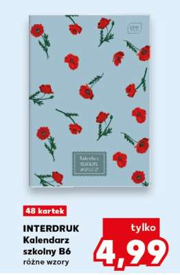 INTERDRUK Kalendarz szkolny B6