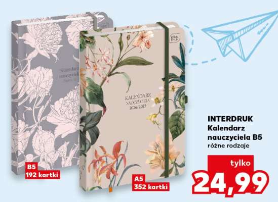 INTERDRUK Kalendarz nauczyciela B5