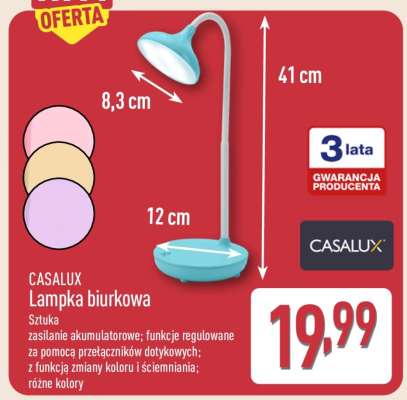 CASALUX Lampka biurkowa