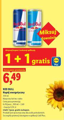 RED BULL Napój energetyczny