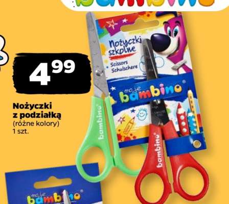 Nożyczki z podziałką
