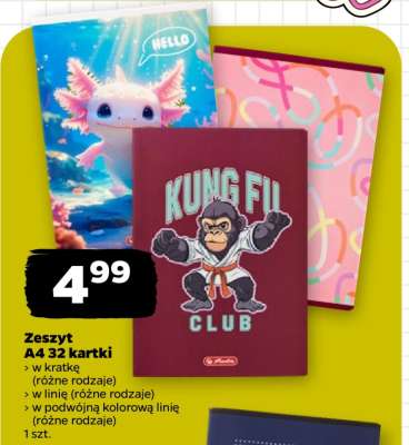 Zeszyt A4/32 kartki