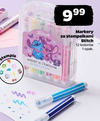 Markery ze stempelkami Stitch