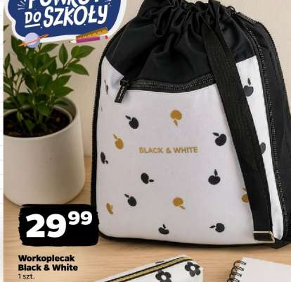 Workoplecak Black & White