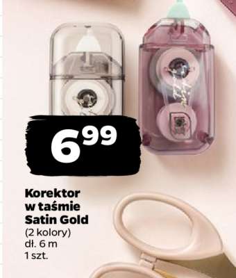 Korektor w taśmie Satin Gold