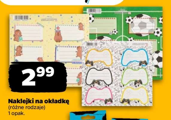Naklejki na okładkę