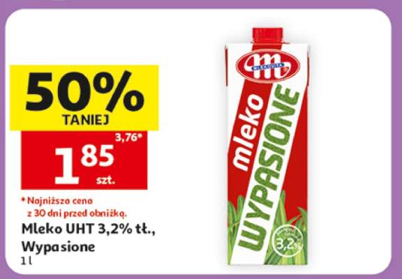 Mleko UHT 3,2% tł., Wypasione