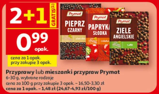 Przyprawy lub mieszanki przypraw Prymat