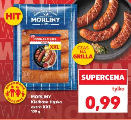 MORLINY Kiełbasa śląska extra XXL