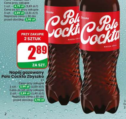 Napój gazowany POLO COCKTA ZBYSZKO