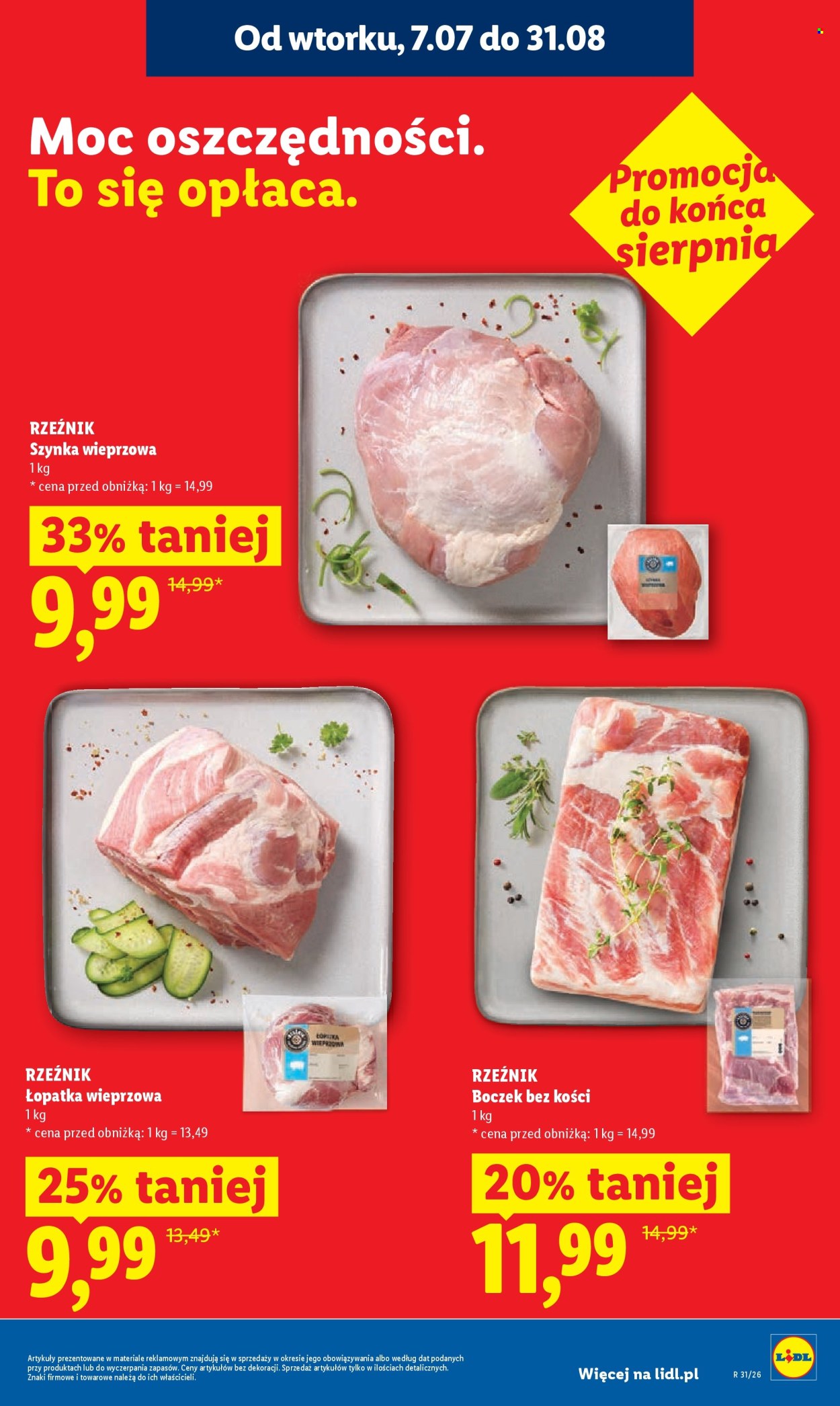 Leták Lidl - 30.7.2026 - 1.8.2026. Strana 17