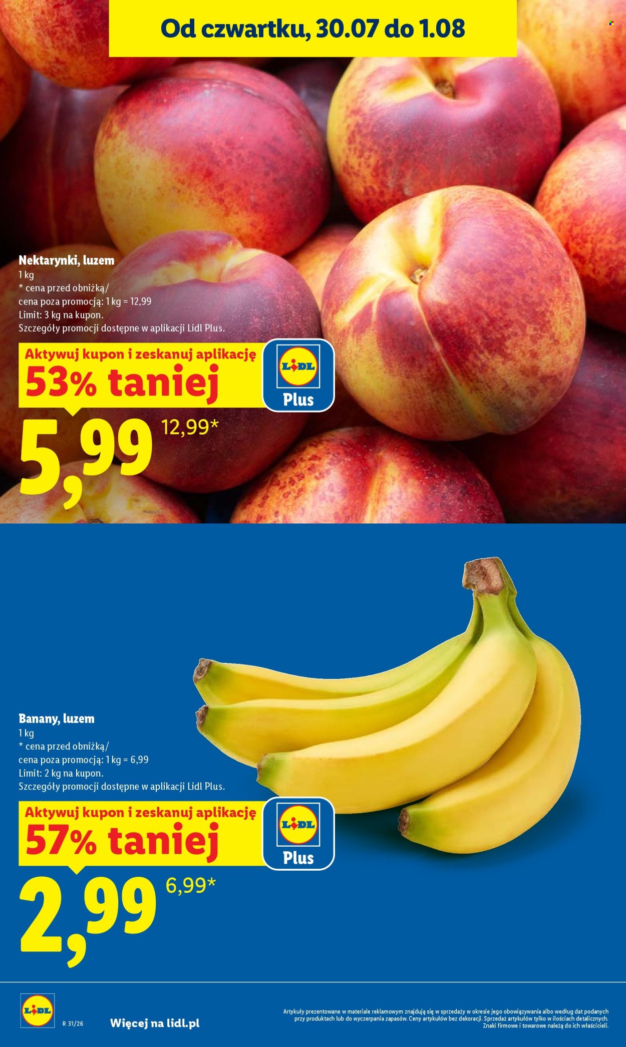 Leták Lidl - 30.7.2026 - 1.8.2026. Strana 18