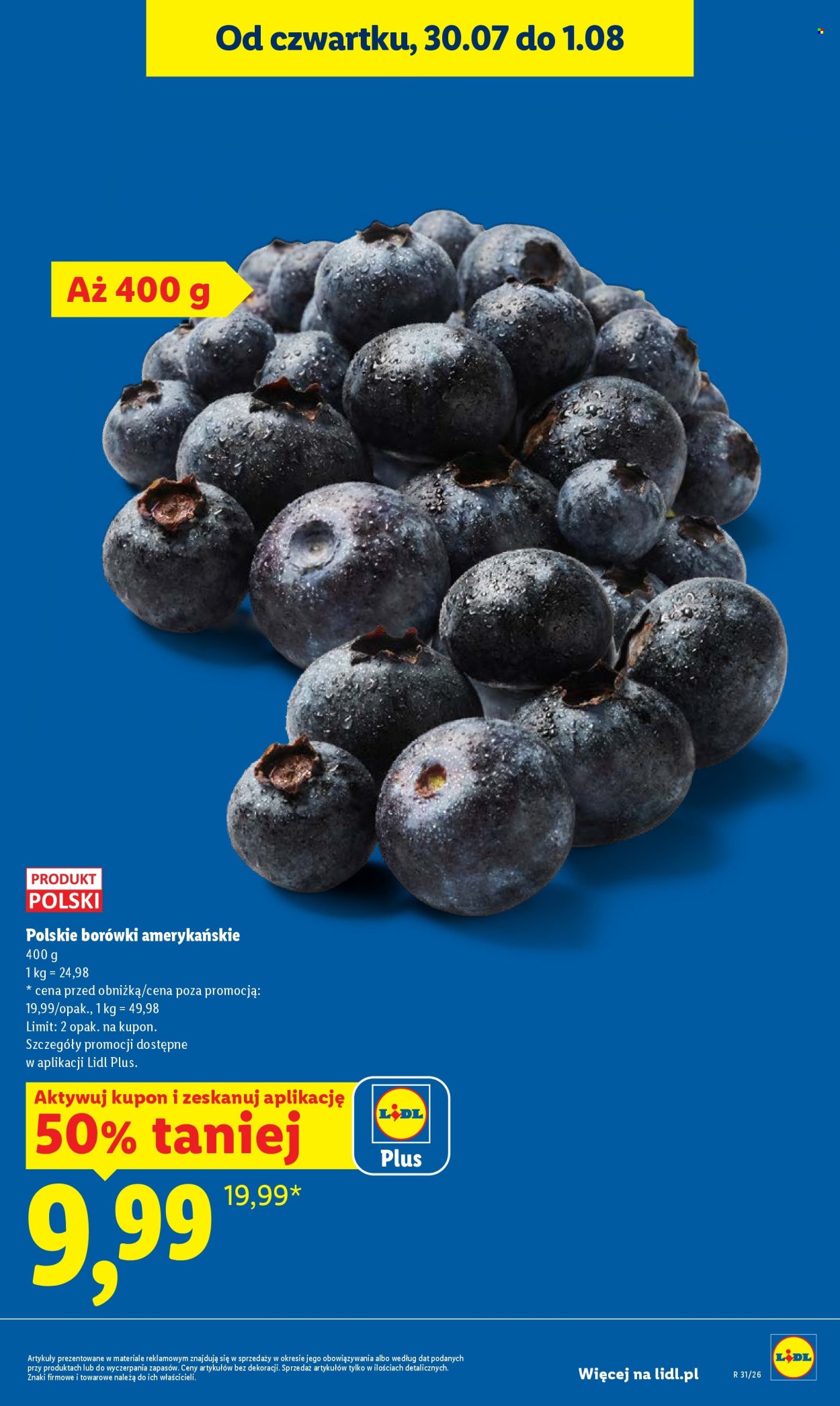 Leták Lidl - 30.7.2026 - 1.8.2026. Strana 19