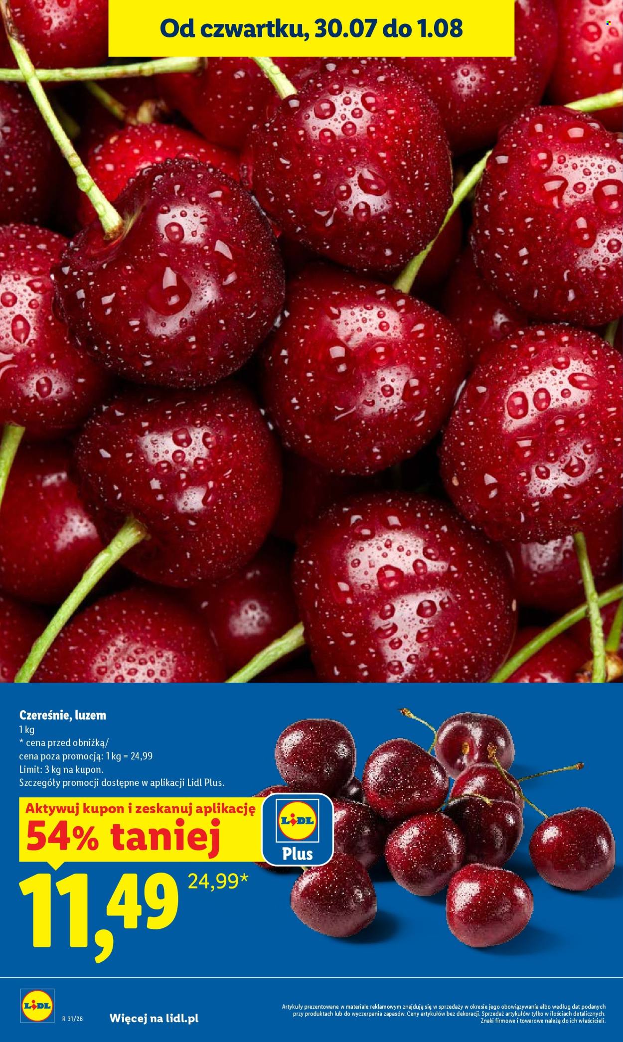 Leták Lidl - 30.7.2026 - 1.8.2026. Strana 20