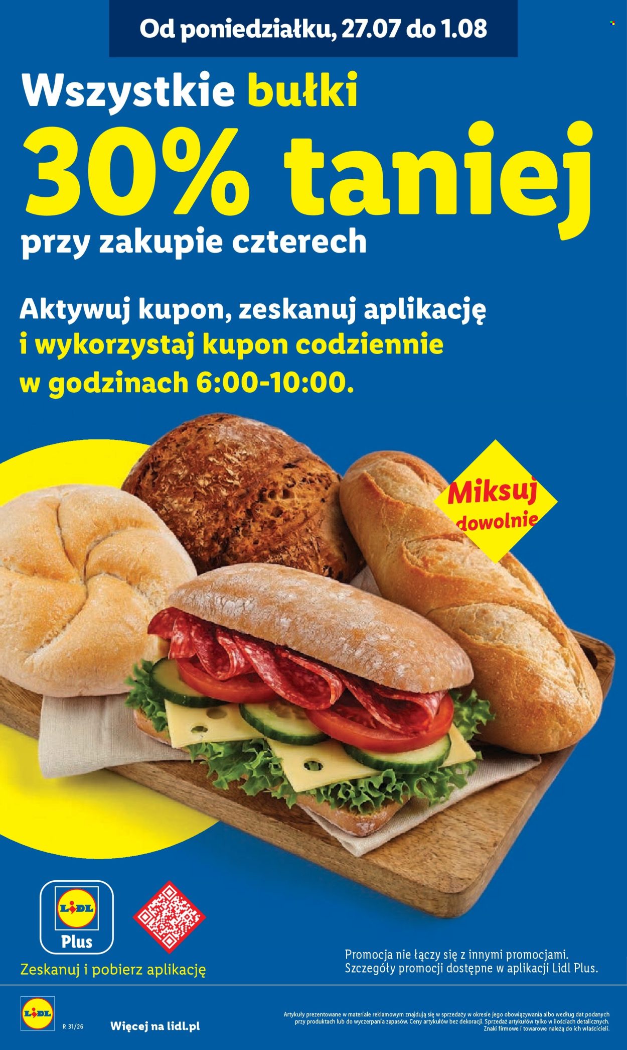 Leták Lidl - 30.7.2026 - 1.8.2026. Strana 22