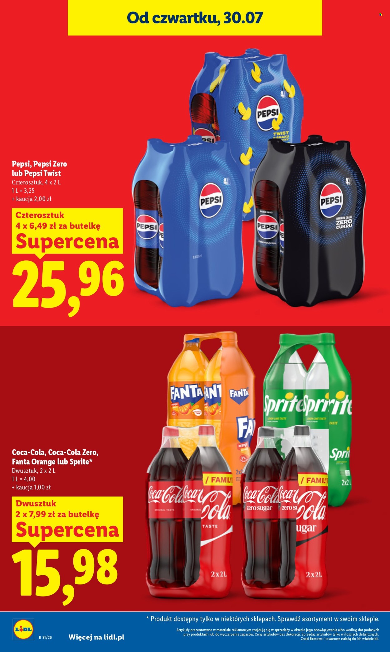 Leták Lidl - 30.7.2026 - 1.8.2026. Strana 26