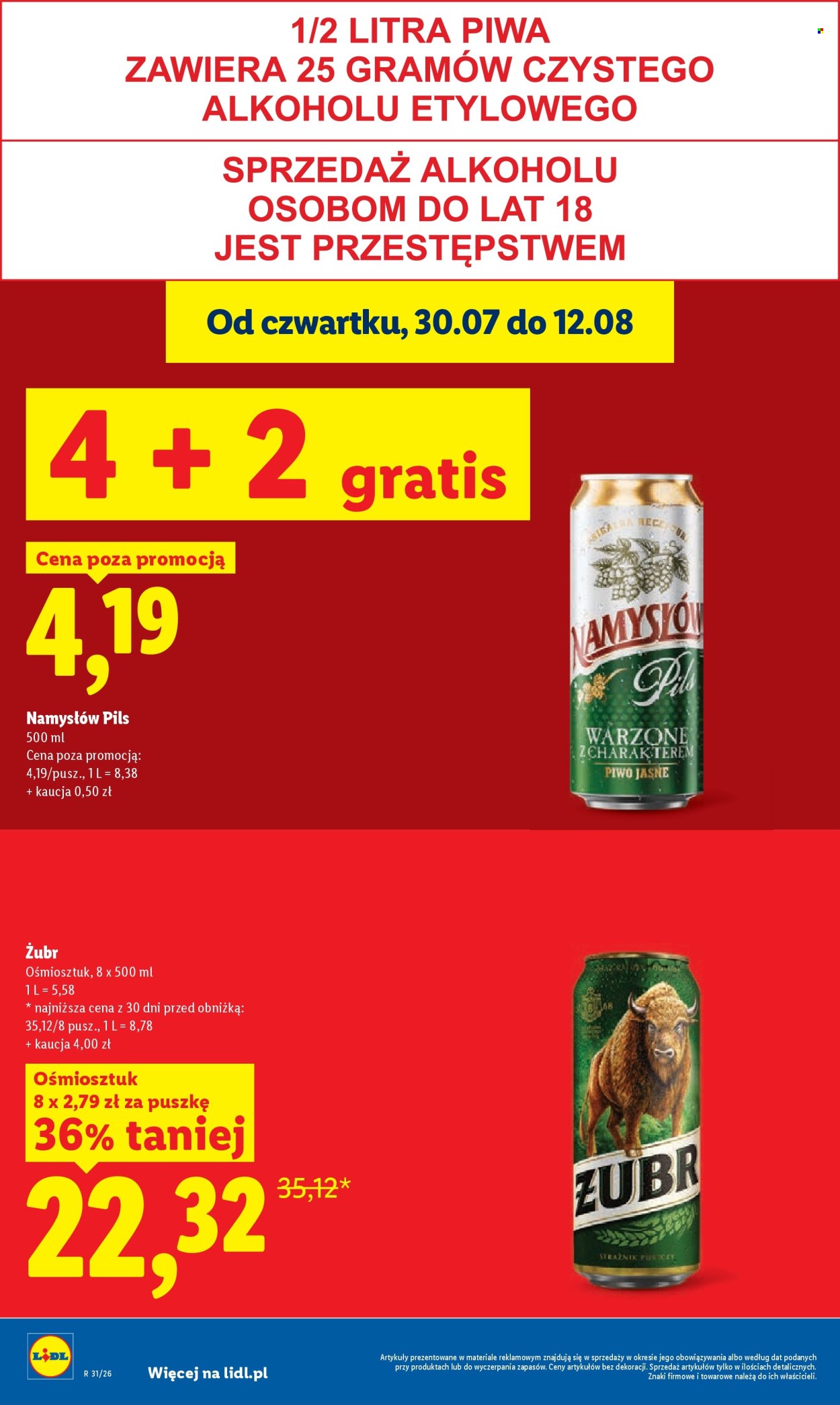 Leták Lidl - 30.7.2026 - 1.8.2026. Strana 28