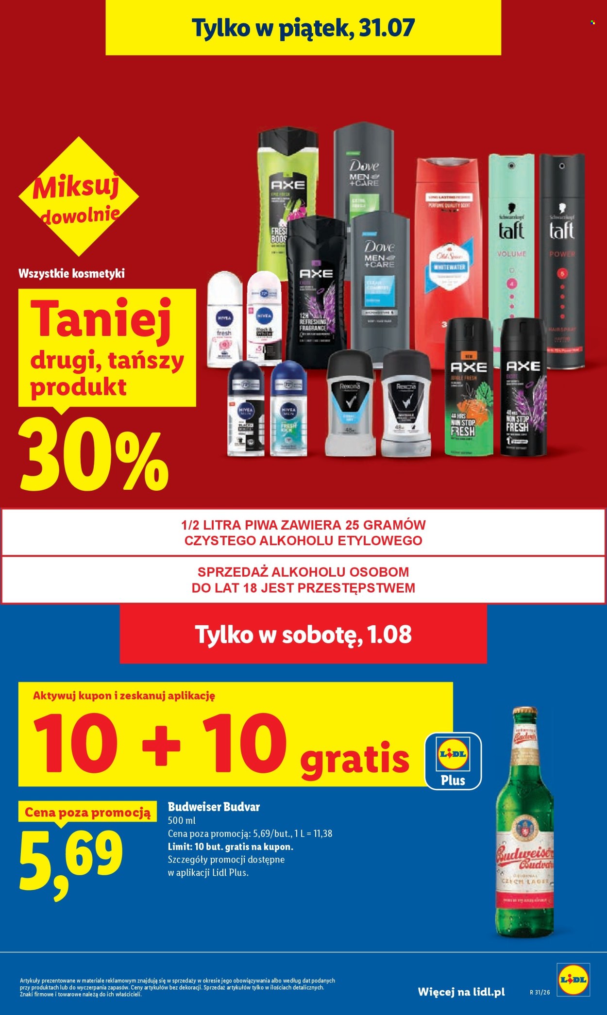 Leták Lidl - 30.7.2026 - 1.8.2026. Strana 29