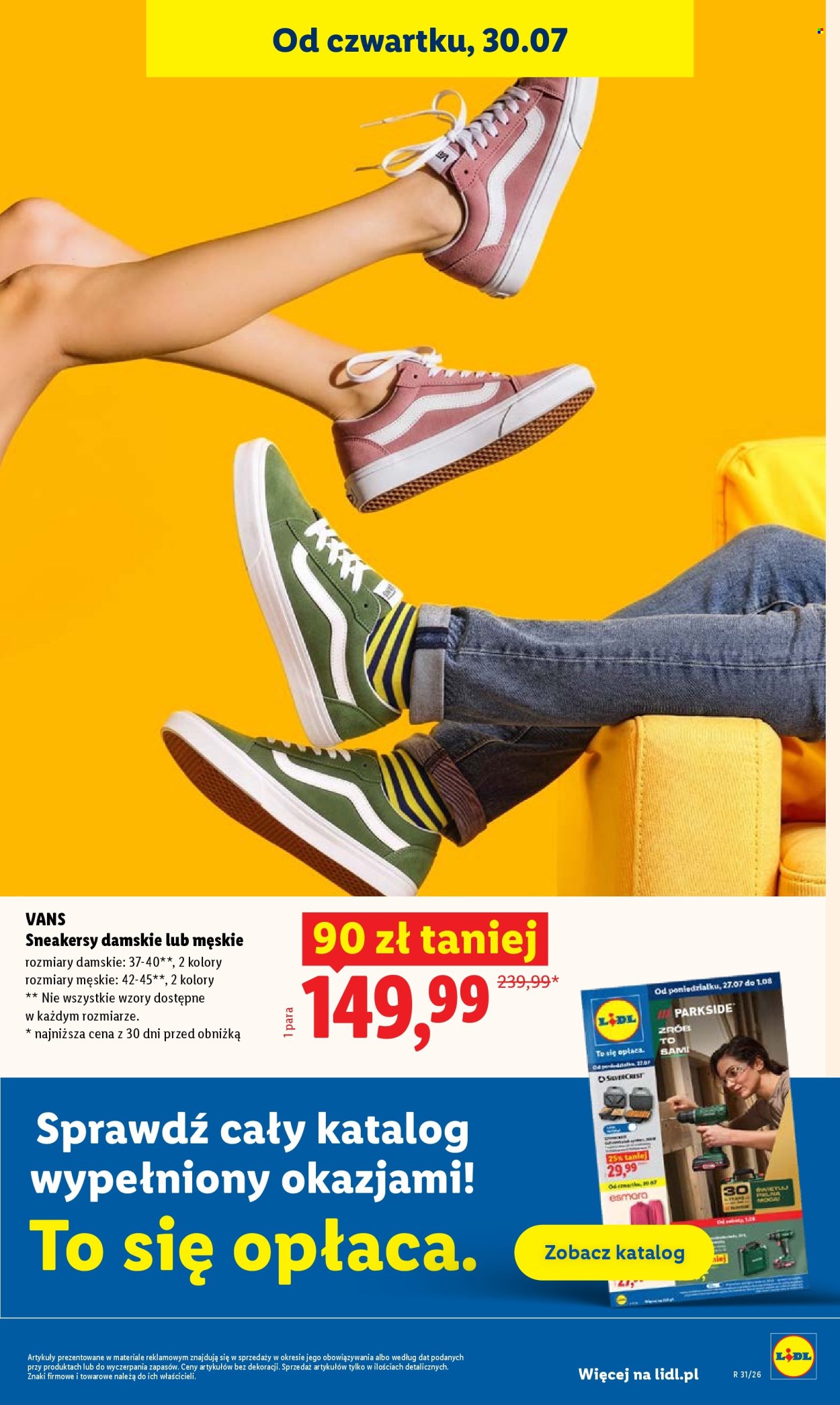 Leták Lidl - 30.7.2026 - 1.8.2026. Strana 41