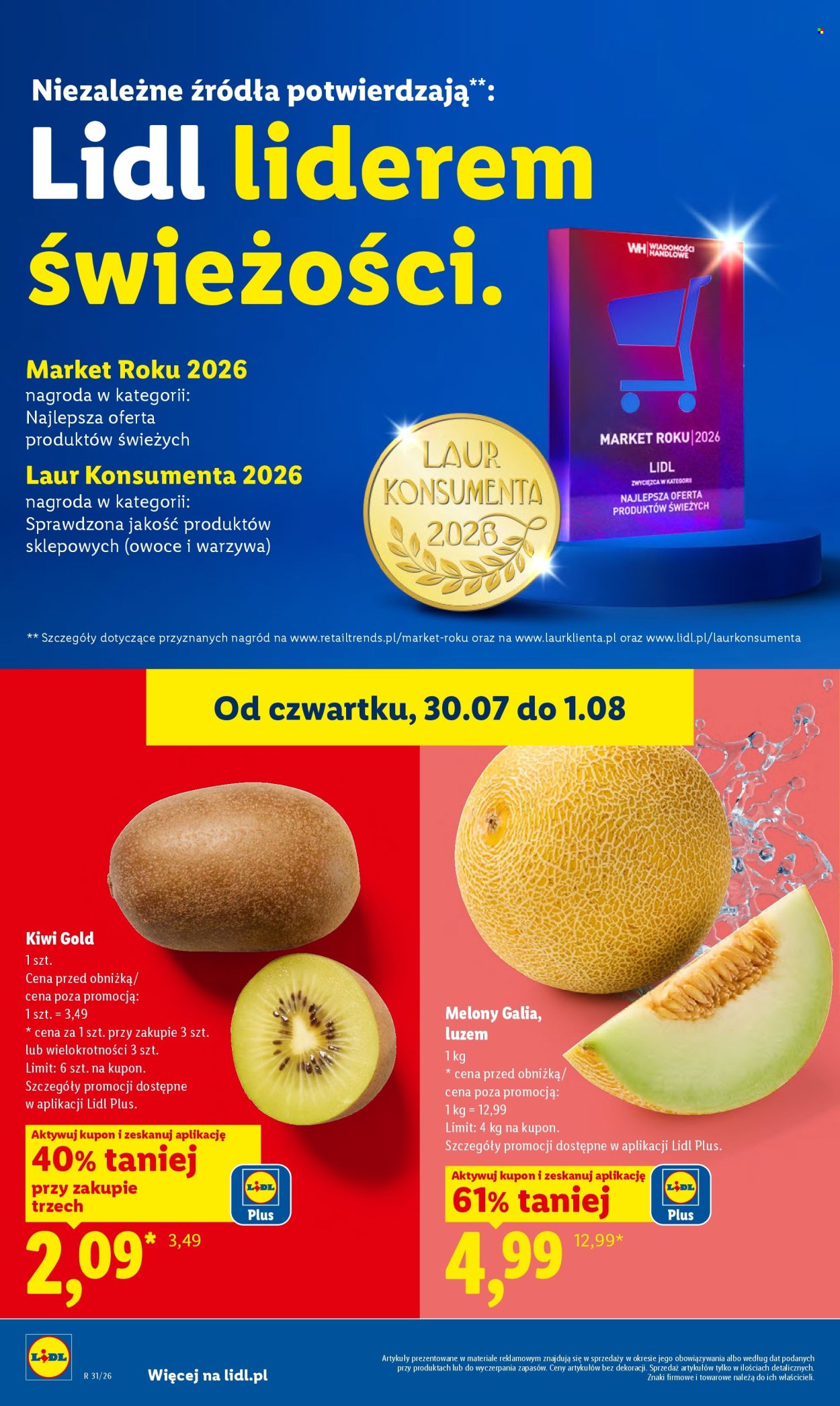 Leták Lidl - 30.7.2026 - 1.8.2026. Strana 46