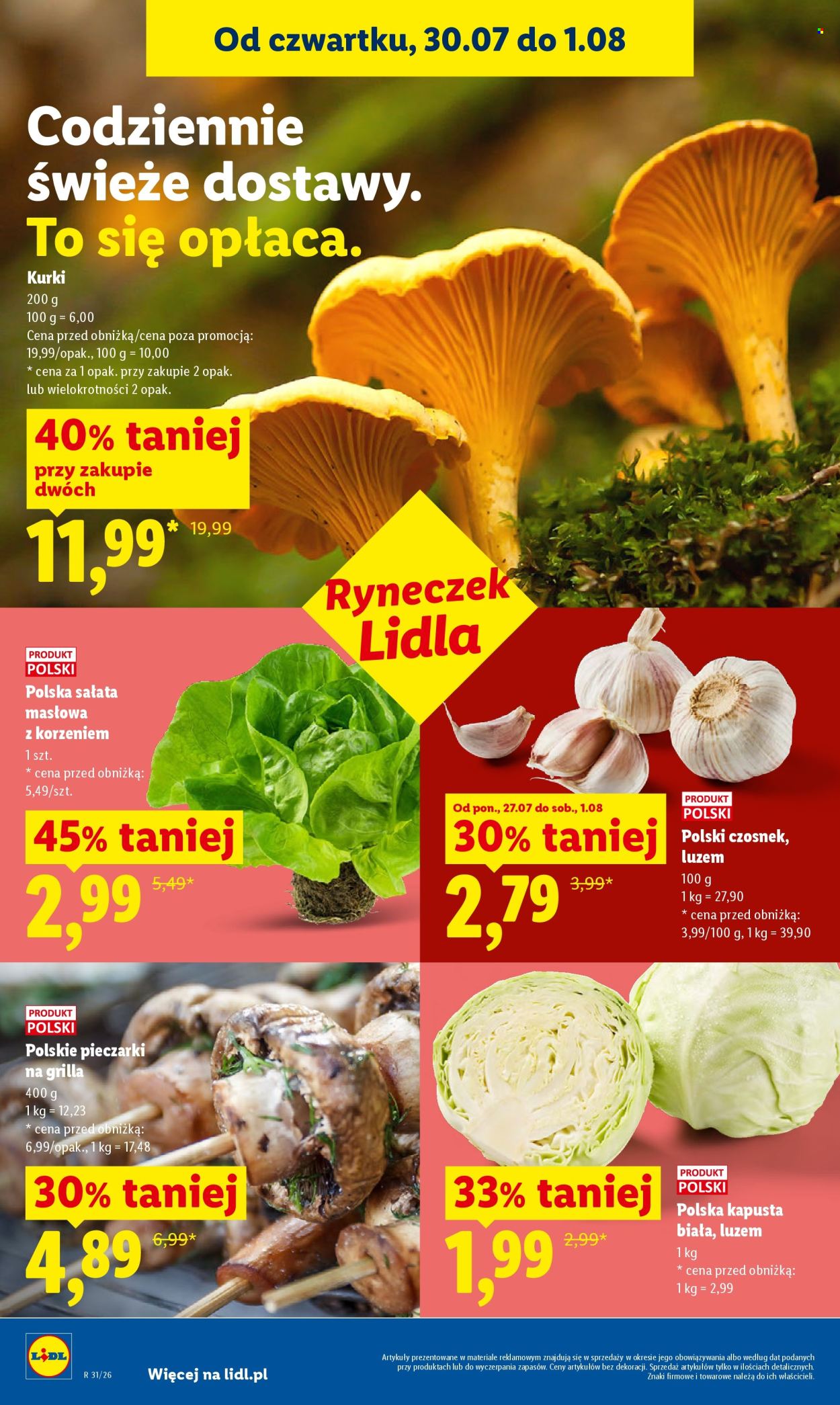 Leták Lidl - 30.7.2026 - 1.8.2026. Strana 48