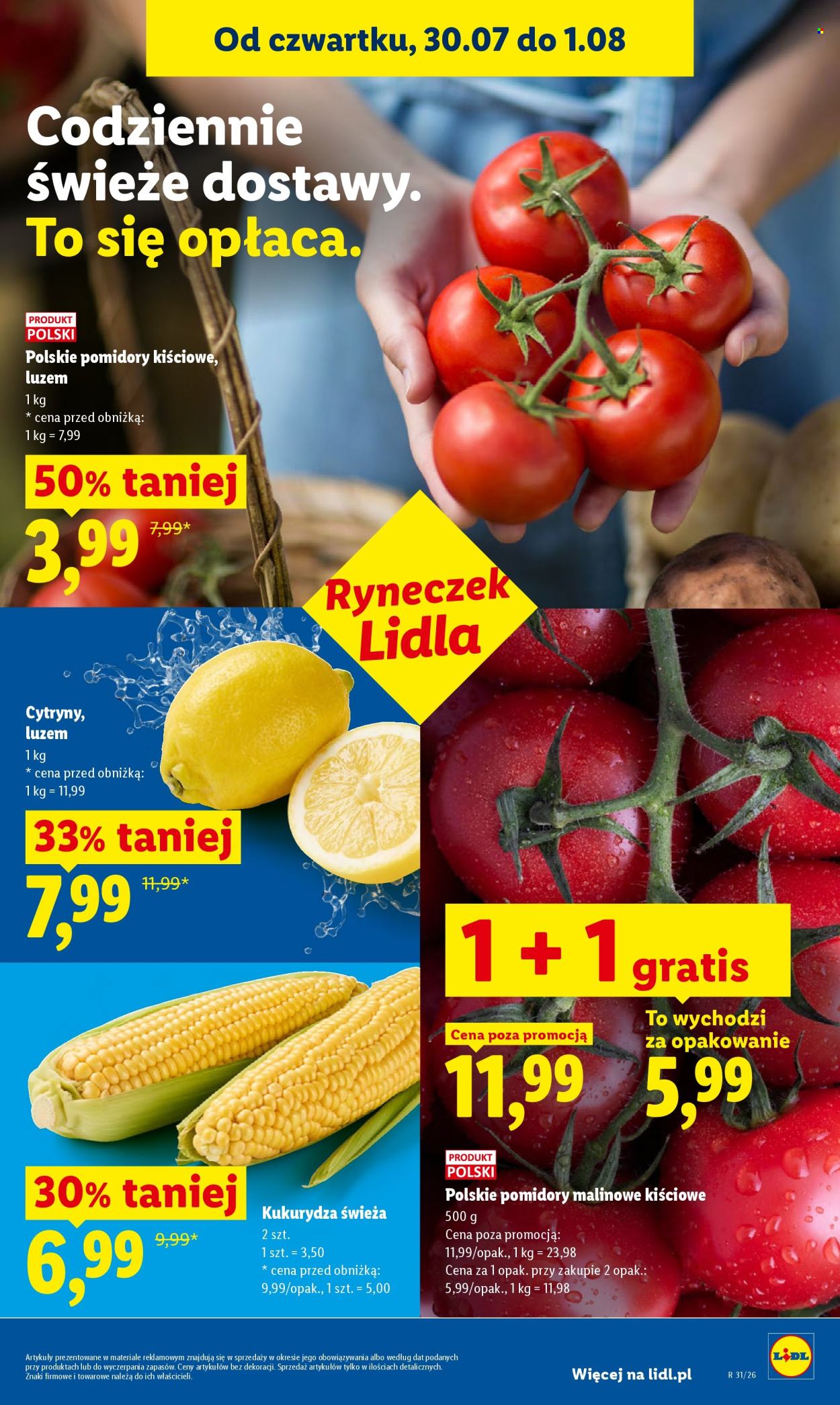 Leták Lidl - 30.7.2026 - 1.8.2026. Strana 49